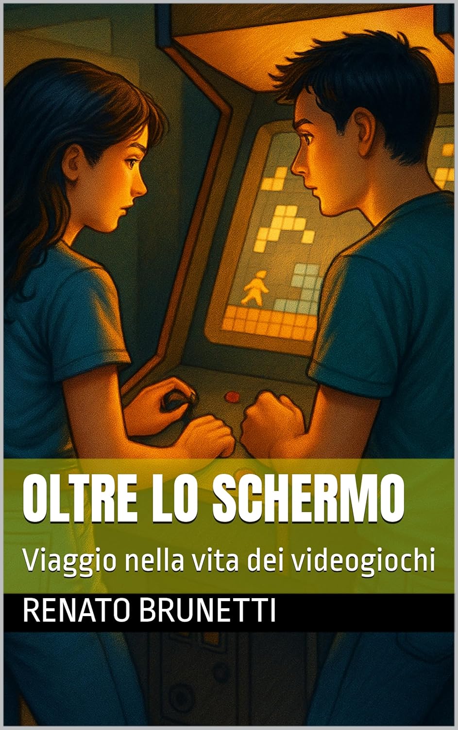 Copertina di OLTRE LO SCHERMO – VIAGGIO NELLA VITA DEI VIDEOGIOCHI